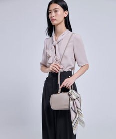 TOCCA 【岡崎紗絵さん着用】RIBBON&HIGHHEEL SILK SCARF シルクスカーフ