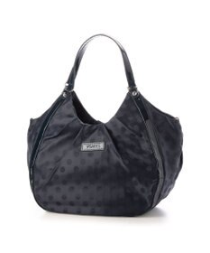 Y'SACCS ドット柄ジャガードエナメルアクセント2wayトート