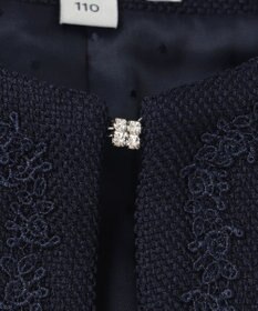 ANY KIDS ノーカラーボレロジャケット