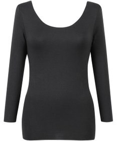 Wing あったかインナー 綿100％(肌側) アウターにひびきにくい ムレにくい 【綿の贅沢 ここちフラット】 8分袖 長袖 秋 冬 EL4872 ウイング／ワコール