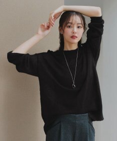 Tiaclasse 【洗える】シアープルオーバーニット