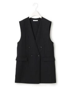 ICB 【洗える】 ウールマットウース ノーカラージレ