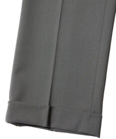 J.PRESS MEN 【J.PRESS ORIGINALS】HOPSACK 1TACK PIPED STEM SLACKS