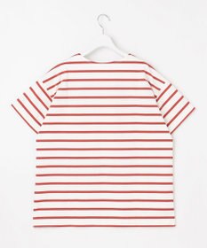 自由区 S 【洗える】ボーダーワイドBIG Tシャツ