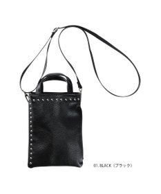 ROOTOTE 0661【直営店限定:ミニショルダー】ベビールー.シルバースタッヅ-A