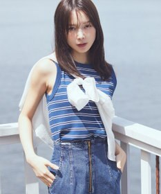 earth music&ecology リブタンクトップ