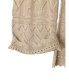 AMERICAN HOLIC 透かし編みニットパンツ