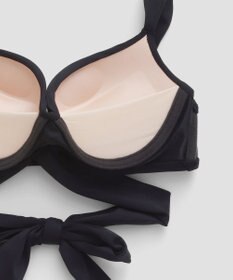 San-ai Resort（三愛水着楽園） WEB限定商品ノンワイヤーなのにぷっくり美胸を作るダブルアップクロスビキニ M1 M2 L1 San-ai Resort（サンアイリゾート）