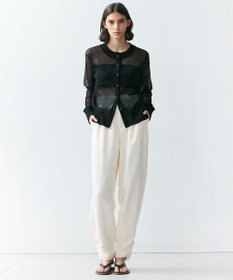 BEIGE， BERNARD / リネン混 ヘムタグ 2WAYパンツ