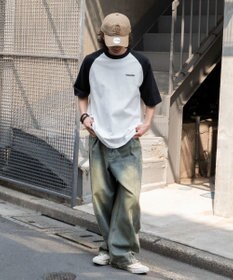 WEGO 【ユニセックス着用ITEM】ラグラングラフィックBIG　T（SS）