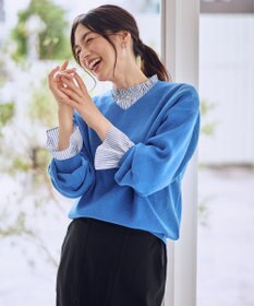 ANY 【8色展開】Vネックデイリーニット