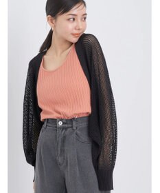 earth music&ecology メッシュボレロ