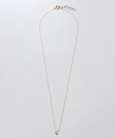 Phoebe 【金属アレルギー対応】スパークルドットビジューネックレス/ニッケルフリー シャンパンゴールド