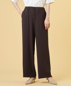 J.PRESS LADIES L 【セットアップ対応・人気素材】Light ジョーゼット イージー パンツ