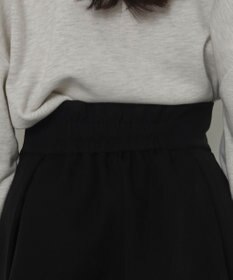 WEGO ハイウエスト2段プリーツスカパン