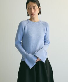 Green Parks armonia．袖フレアニットプルオーバー