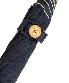+RING 【プラスリング】【限定/日本製】岡山デニム 晴雨兼用長傘 52cm SR452 NVY
