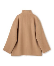 BEIGE， ZION / ウールスタンドカラーショートコート