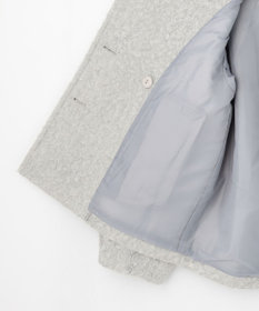 ANY SIS L 【2WAY】ブークレーシャギーラメ アウター