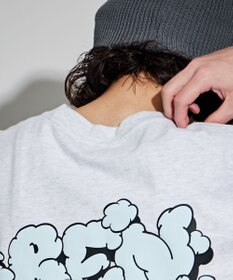 WEGO 【ユニセックス着用ITEM/綿100％/SMLサイズ】別注ベンデイビスプランプロゴT