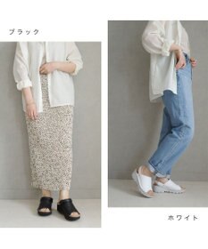 Pointer 本革 超軽量厚底サボサンダル