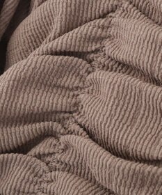 earth music&ecology フロントホックシャーリングトップス