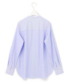 ICB 【洗える】クリーンブロード バンドカラーブラウス