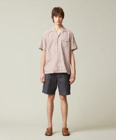 J.PRESS MEN 【HYBRID LINEN】オープンカラーシャツ