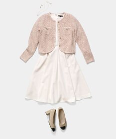 TOCCA TWEEDY MAZE ニットジャケット