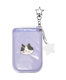WEGO 【痛バ＆推し活グッズ】チャーム付きゆるアニマルガラケーカードホルダーキーホルダー