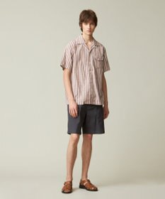 J.PRESS MEN 【HYBRID LINEN】オープンカラーシャツ