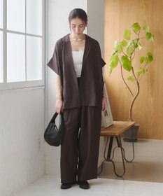 WEGO 【ANGIE VINTAGE】接触冷感イージーパンツ