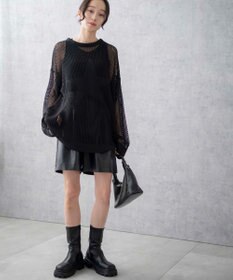 WEGO スターメッシュニットプルオーバー