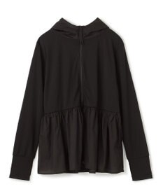 UNFILO 【ZIP!放映】 ラッシュガード ペプラムフーディ