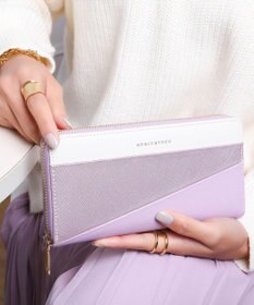 style code 【MERCURYDUO/マーキュリーデュオ】ダイアナ　トリコカラーRFロングウォレット