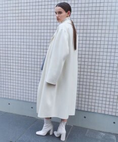 BEIGE， ZION / ウールロングチェスターコート