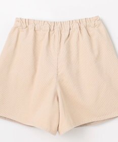 ANY KIDS ネコ刺繍 コーデュロイ ショートパンツ