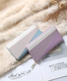 style code 【MERCURYDUO/マーキュリーデュオ】ダイアナ　トリコカラーRFロングウォレット