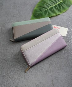 style code 【MERCURYDUO/マーキュリーデュオ】ダイアナ　トリコカラーRFロングウォレット