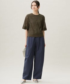 自由区 【カタログ掲載・洗える】オルダージュタイプライター パンツ