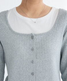 CRAFT STANDARD BOUTIQUE 2点セット / スクープネックカーディガン+タンクトップ