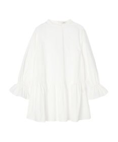 earth music&ecology ＳＥＴ２点Ｖネックベスト＋スタンドカラーチュニック