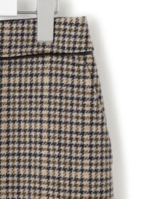 23区 【見上愛さん着用】ボンディングチェックツイード Iライン スカート