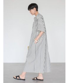 AMERICAN HOLIC イージーケア＋接触冷感丈違い強撚ワッシャーワンピース