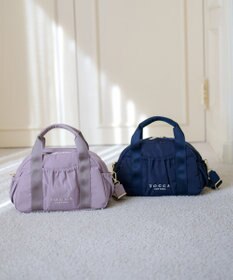 TOCCA 【WEB＆一部店舗限定】【一部カラー撥水】AMIRARE NYLON BOSTON M ボストンバッグ ライラック系