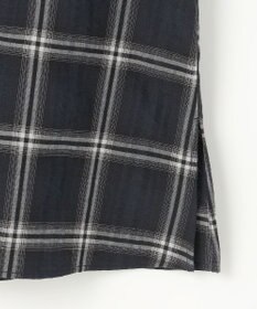 ANY SIS 【洗える】サッカーチェック ブラウス