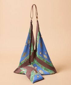 TOPKAPI 【TREASURE TOPKAPI】Plie(プリエ) プリーツスカーフ マルチウェイバッグ