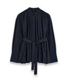 JOSEPH エアリープリッセ　ロングスリーブブラウス