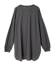 Green Parks ワンポイントカレッジロゴ裾ラウンドチュニック