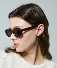 TOCCA 【UVカット・ドレス生地製のソフトケース付き】 BIT CHIC SUNGLASSES カラーレンズサングラス